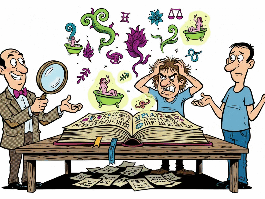 História: O livro mais misterioso do mundo — ou talvez seja só uma receita de banho