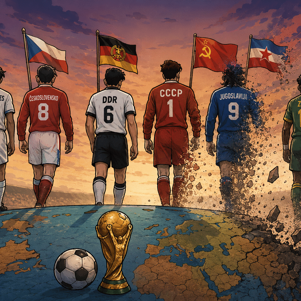 História: Eles jogaram na Copa do Mundo — e depois simplesmente deixaram de existir
